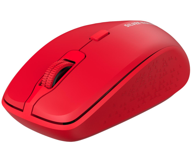 SILVER MONKEY M40 Wireless Comfort Mouse Red Silent - 669387 - zdjęcie 4
